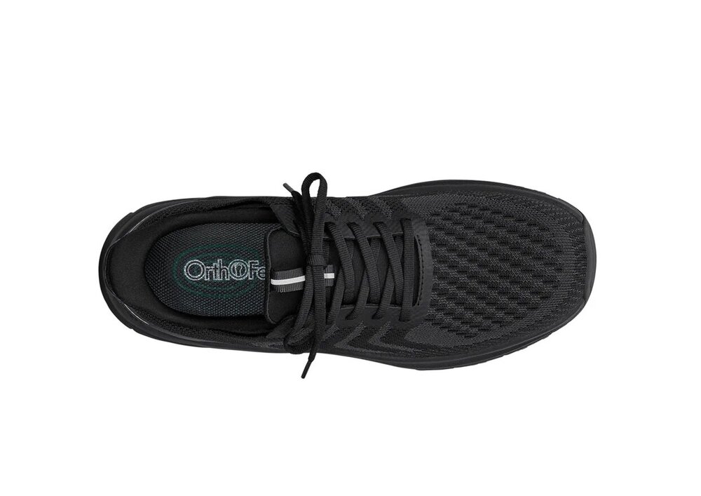OrthOFeet Heren Hands-Free Instap Sneaker Tilos Black