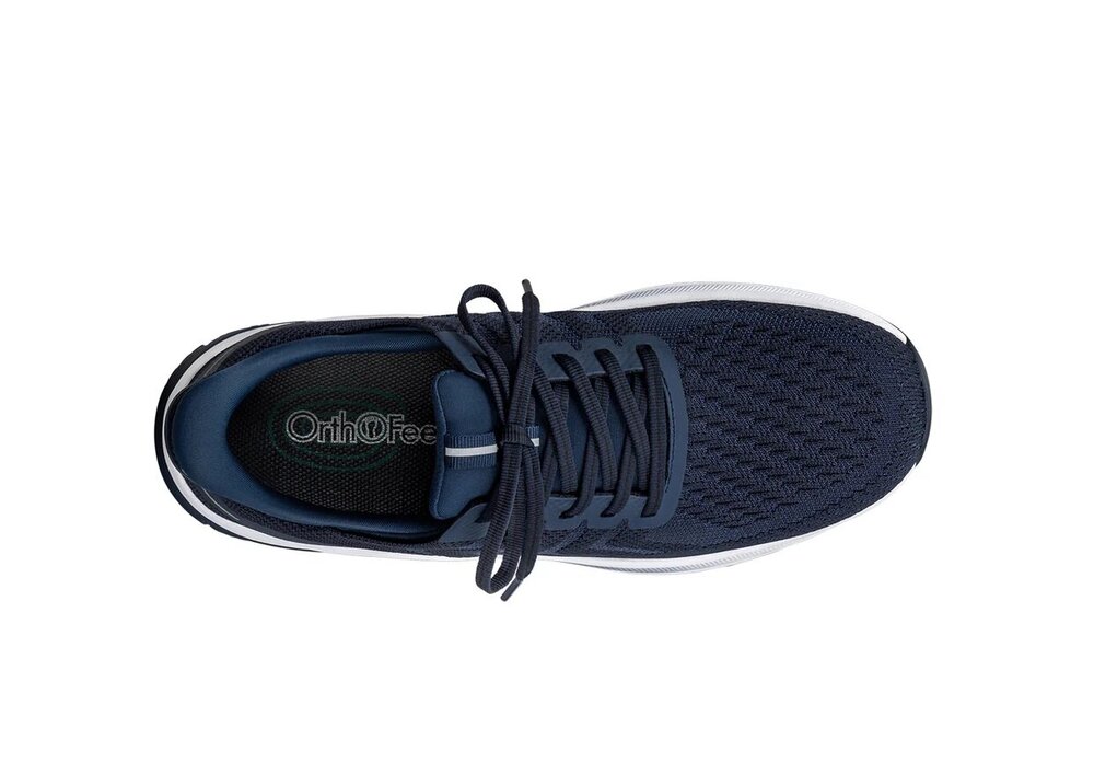 OrthOfeet Heren Hands-Free Instap Sneaker Tilos Navy