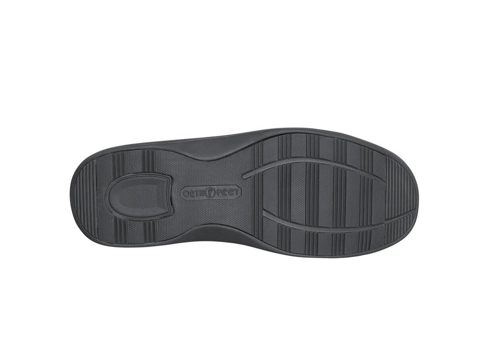 OrthOFeet Heren Hands-Free Instap Mocassin Vito Black
