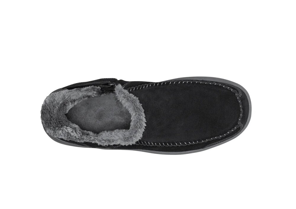 OrthOFeet Heren Hands-Free Instap Mocassin Vito Black