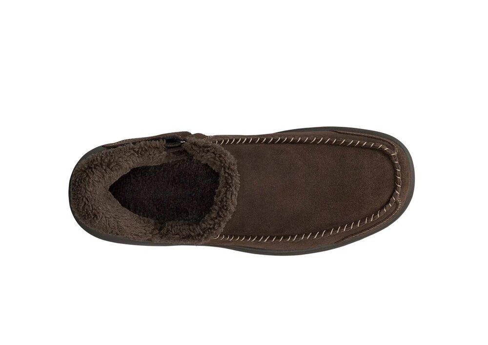 OrthOfeet Heren Hands-Free Instap Mocassin Vito Brown