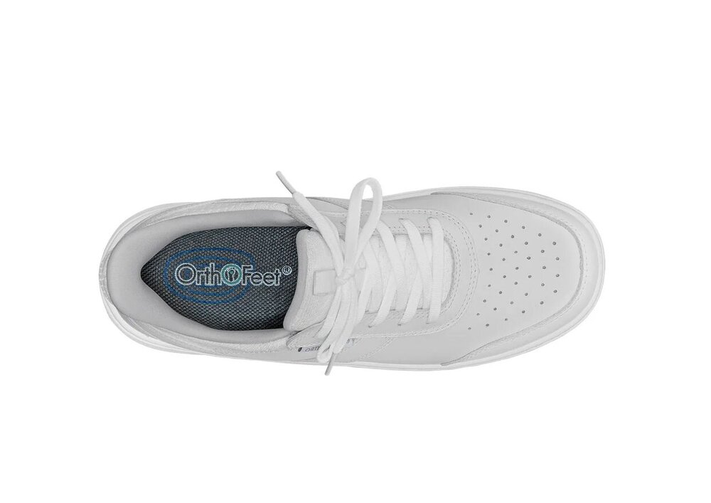 OrthOfeet Heren Hands-Free Instap Schoen Pierre White