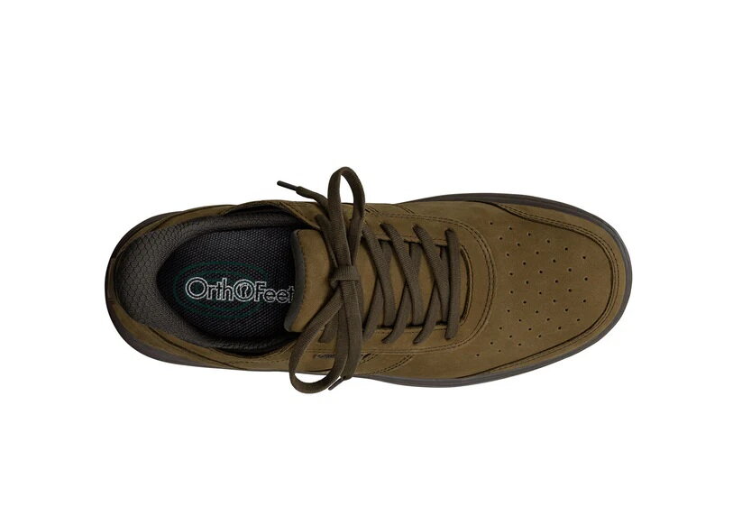 OrthOfeet Heren Hands-Free Instap Schoen Pierre Brown