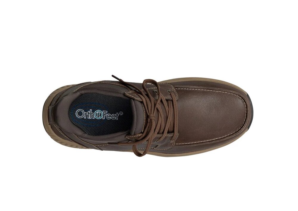 OrthOfeet Heren Hands-Free Instap Schoen Verno Brown