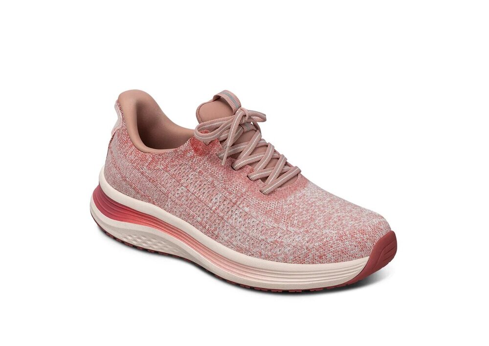 OrthOfeet Dames Hands-Free Instap Sneaker Nira Red