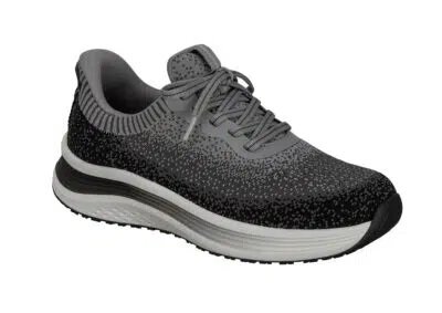 OrthOfeet Dames Hands-Free Instap Sneaker Nira Black/Grey
