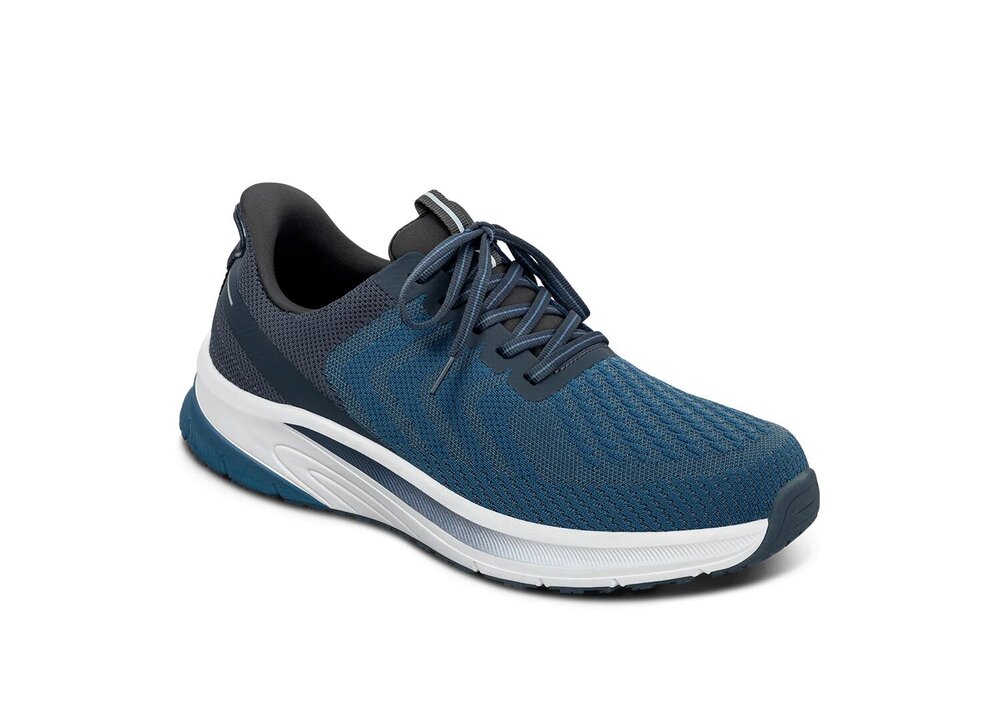 OrthOfeet Heren Hands-Free Instap Sneaker Tilos Blue