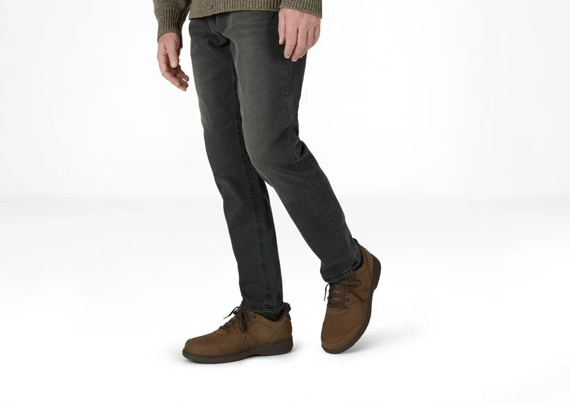 OrthOfeet Heren Hands-Free Instap Schoen Pierre Brown