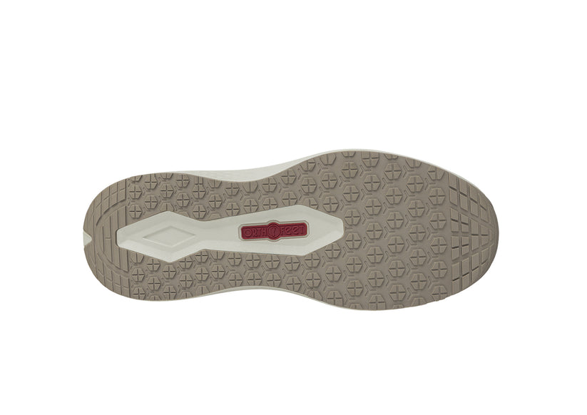 OrthOfeet Dames Hands-Free Instap Sneaker Nira Dart Taupe