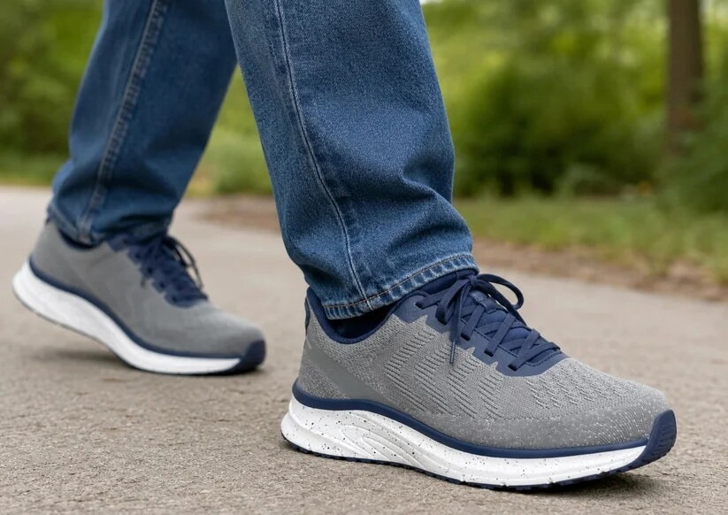 OrthOfeet Heren Hands-Free Instap Sneaker Tilos Confetti